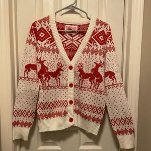 Tipsy Elves Double Date Cardigan Medium